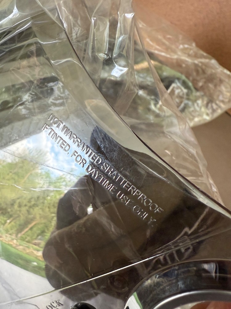 New HJC Model HJ-20 Sliver Shield