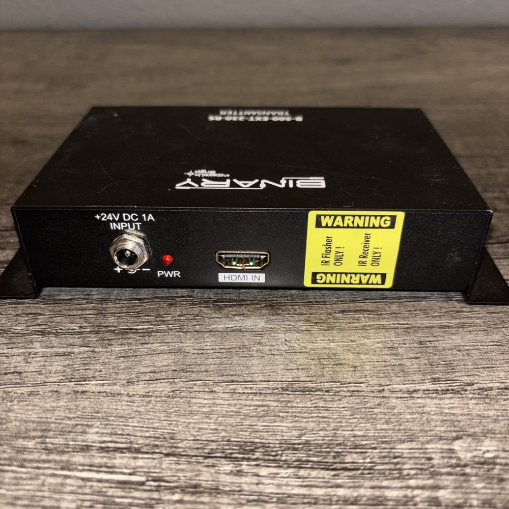 Binary B-500-EXT-230-RS Transmitter With Power Supply