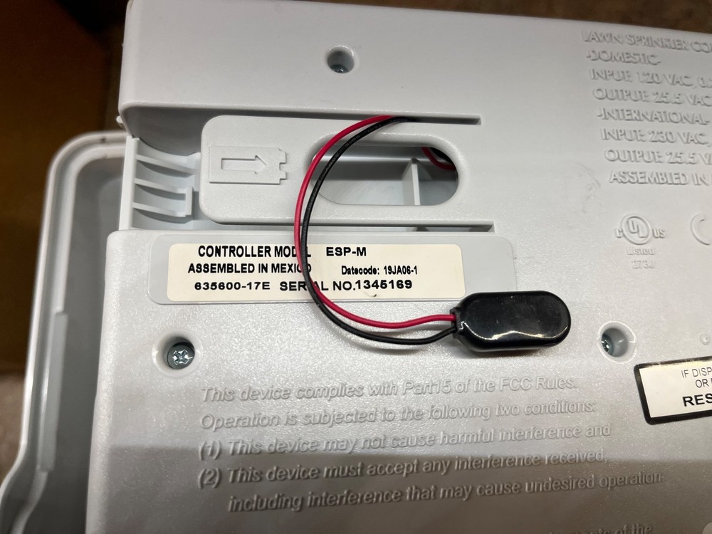 Rain Bird ESP-M ESP Modular 4 Station Sprinkler Irrigation Controller Timer