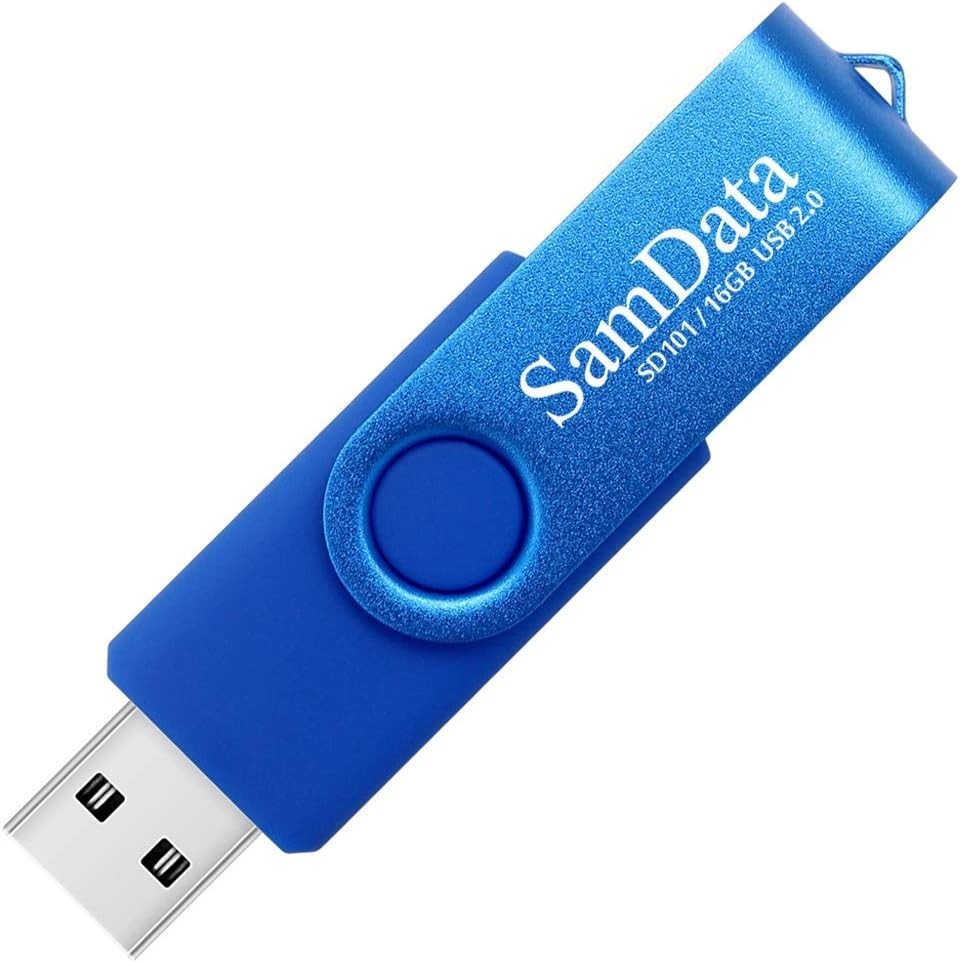 Versatile 16GB USB Flash Drive 2 Pack - Fast Transfer & Stylish Design
