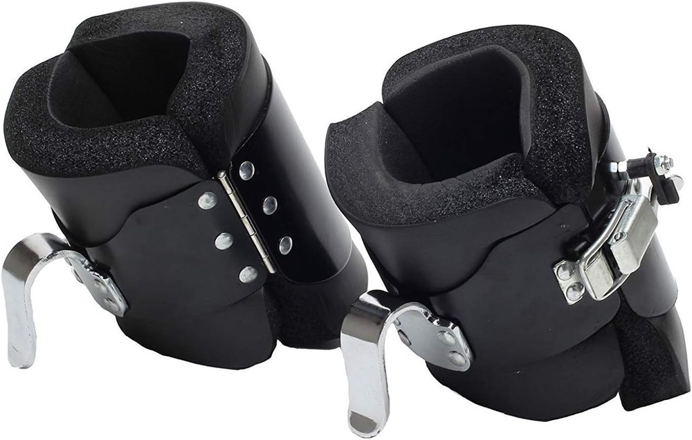 Anti Gravity Inversion Boots - For Ab Crunch, Abdominal Sit Up, Hooks Bar The...