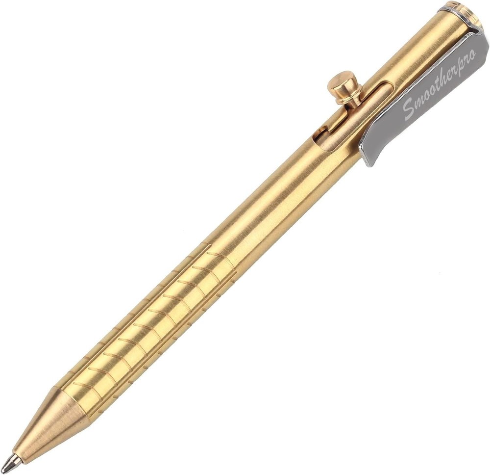 Solid Brass Bolt Act Pen patible with Fisher Space SPR