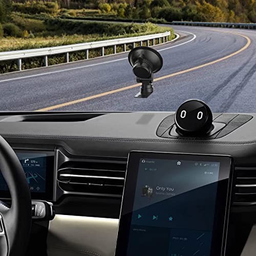 Universal Radar Detector Mount - Suction Cup Holder for Windshield & Dashboard,