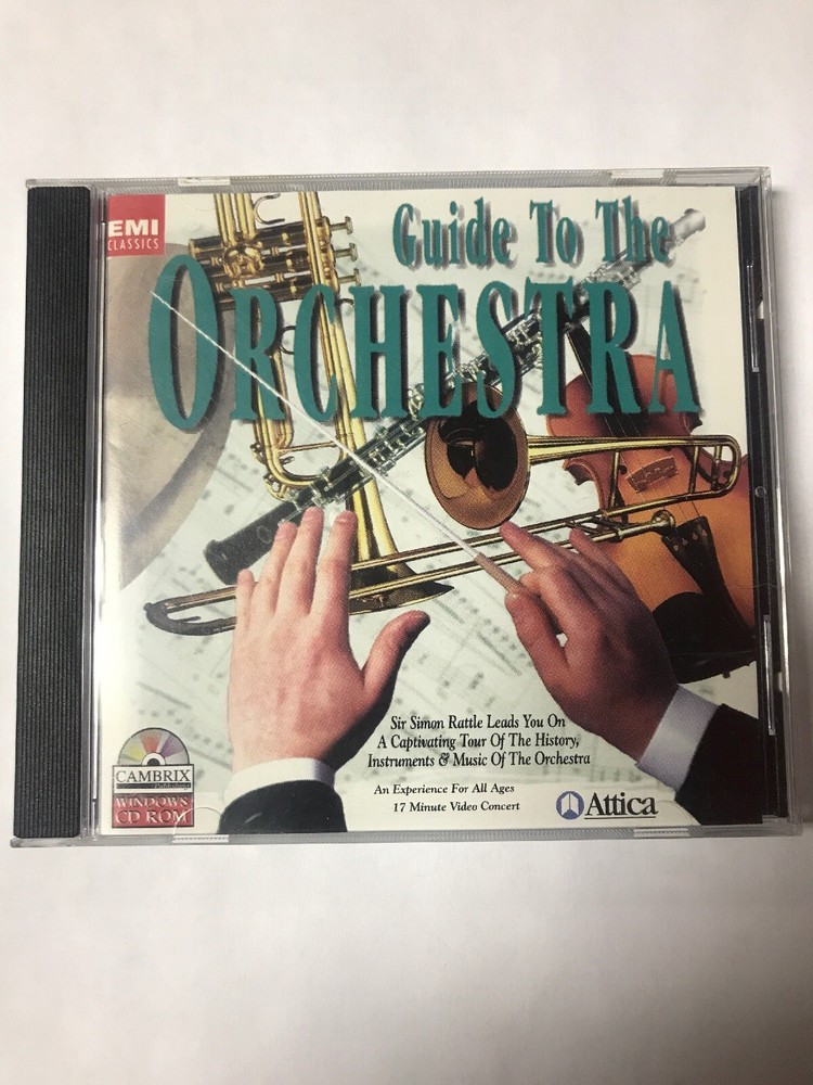 guide to the orchestra windows cd Rom Software 1995