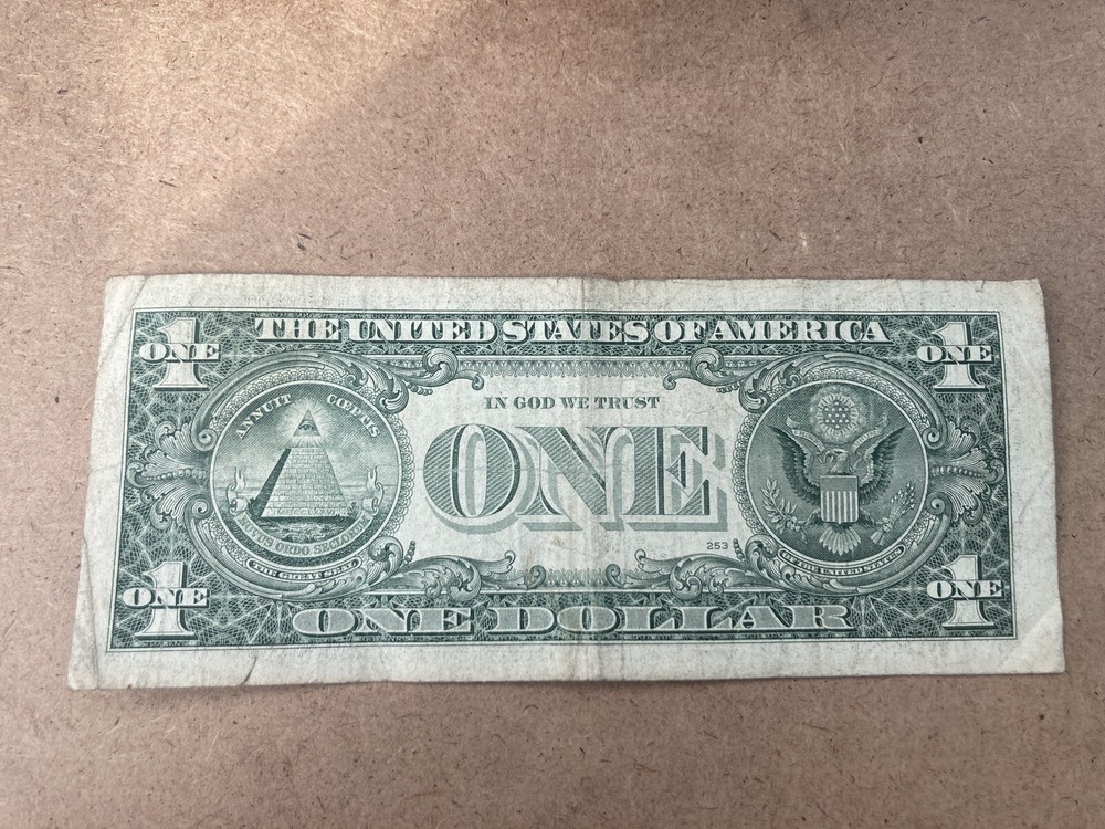 Washington dollar 2009 Turn Digit Gas Pump Digit Odometer Error.