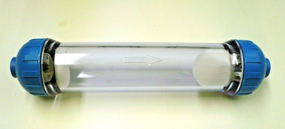 5 x piece Clear Empty Refillable Inline Water Filter Cartridge RO system