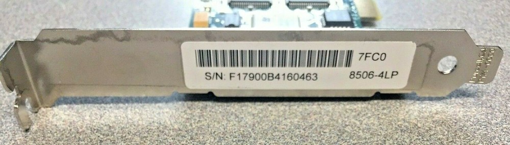 3ware 8506-4LP SATA RAID Controller Card - 4 Ports
