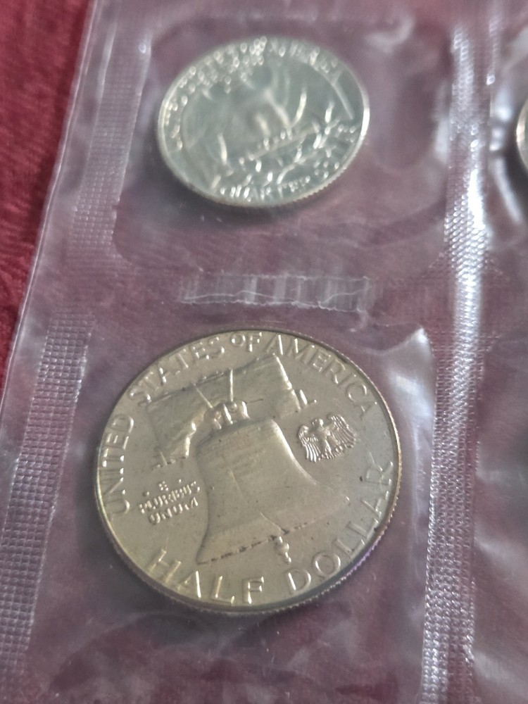 1962 US MINT SILVER PROOF SET ORIGINAL PACKAGING COA B/U MINT LUSTER