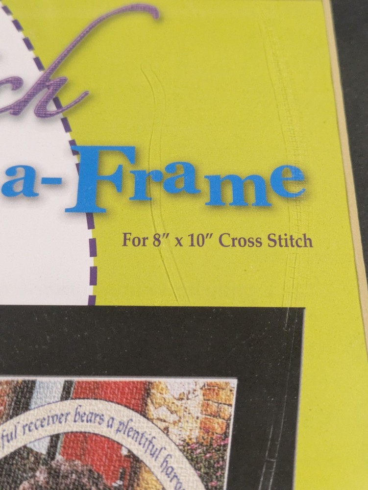 Cross Stitch Create A Frame NIP