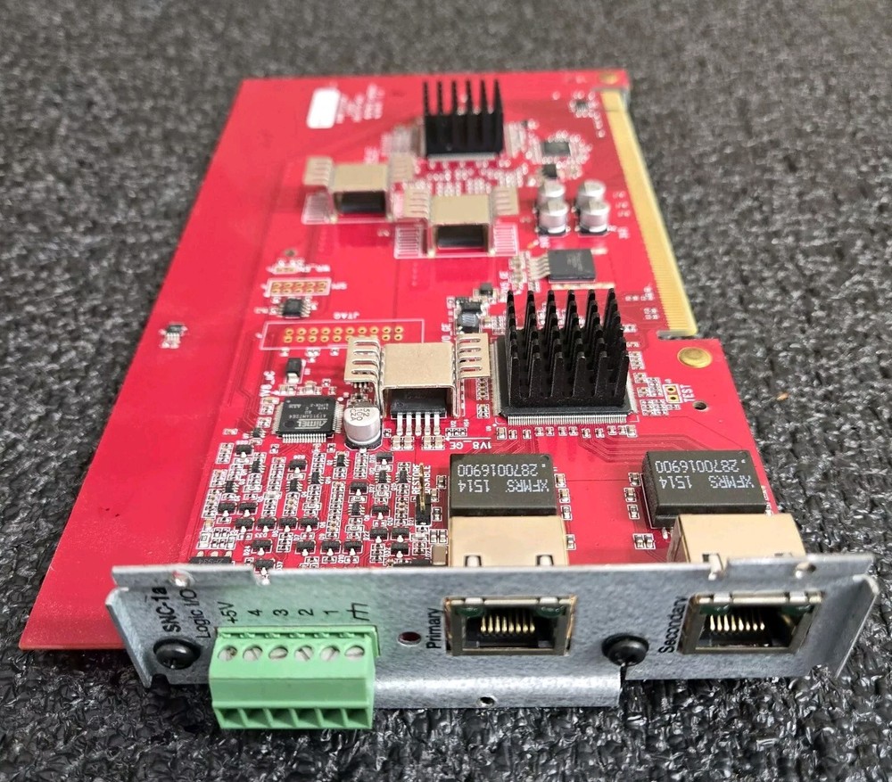 Biamp Tesira Server IO SNC-1 Network Controller Board 380-0639-90F