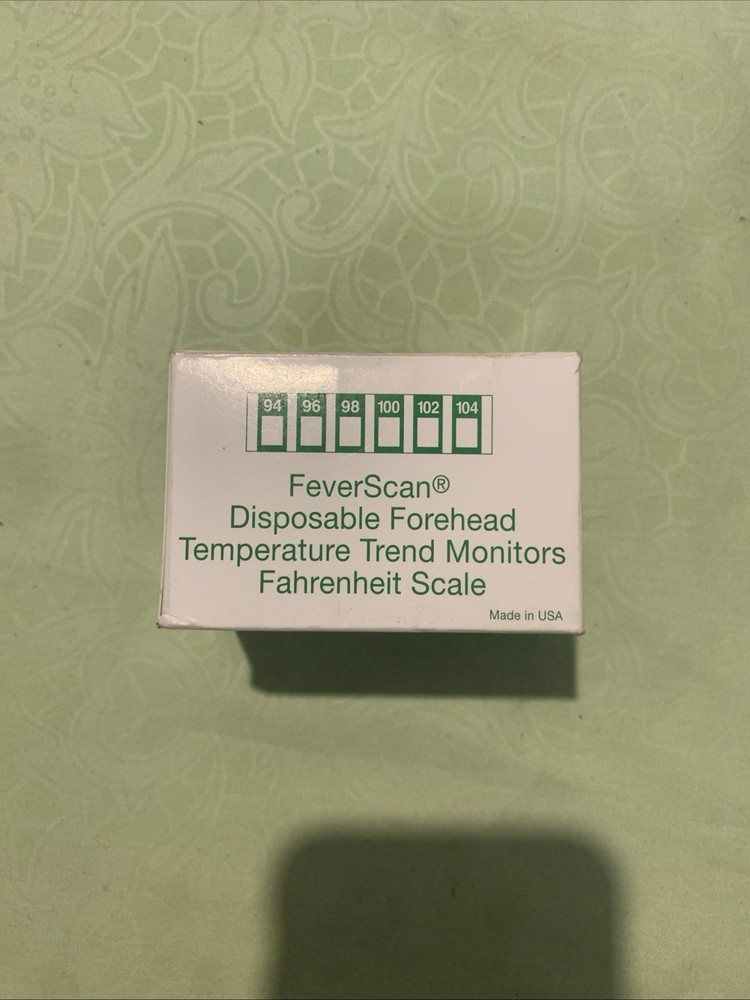 FeverScan P430 M04420 Disposable Forehead Temperature Thermometer 100-pc