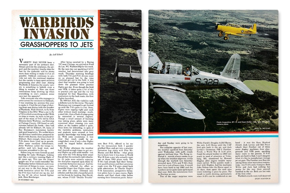 Warbird Aircraft Report 9/14/2025c