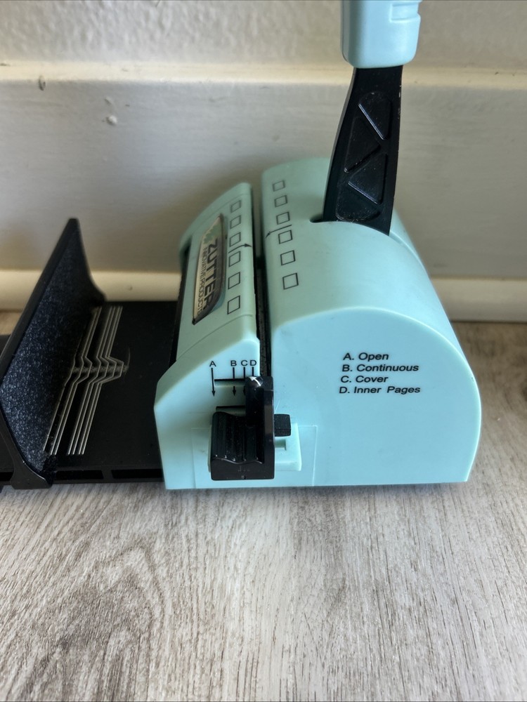 - Zutter Bind It All Binding Machine with Extendable Arm | Ideal for Binding ...