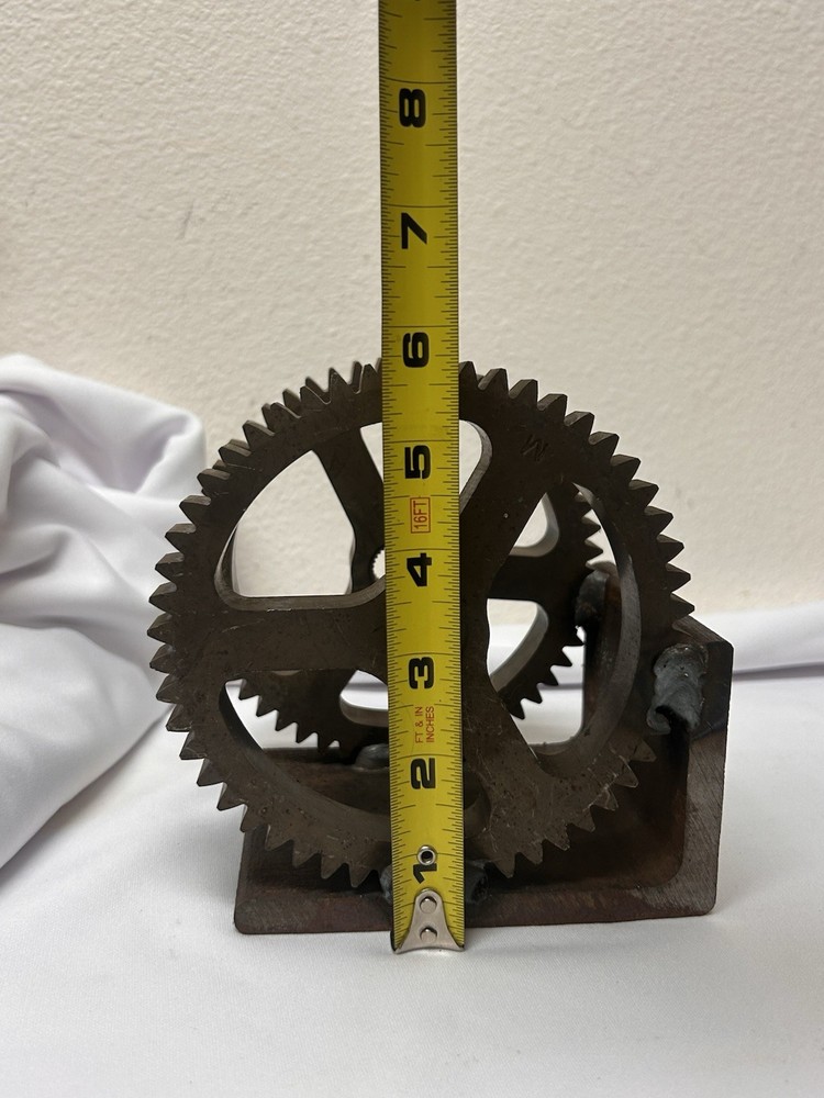 Decorative Gear Bookends