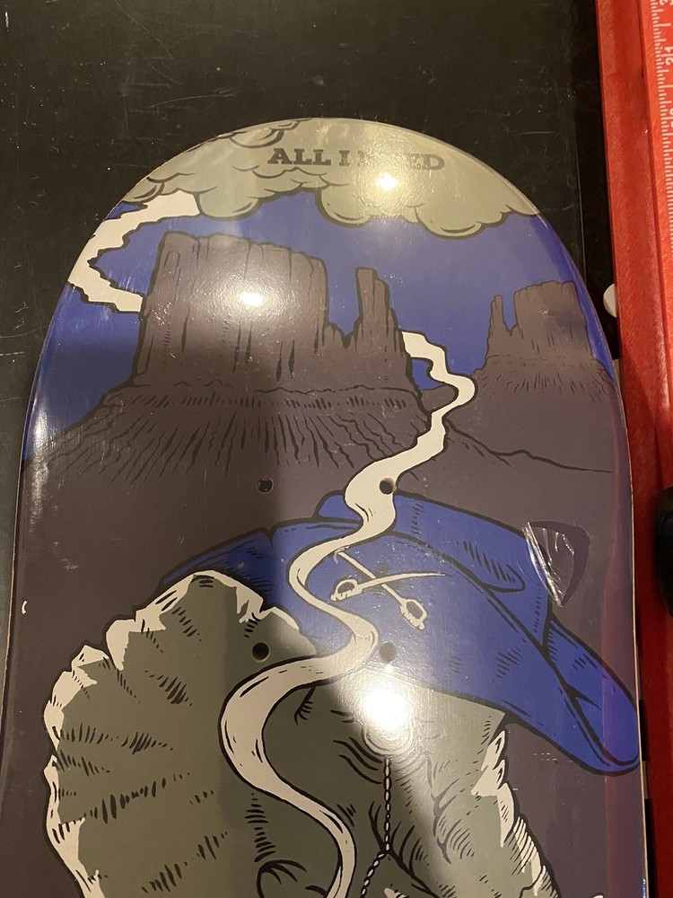 All I Need Skateboard Deck Shetler Big Nuts 8.5”