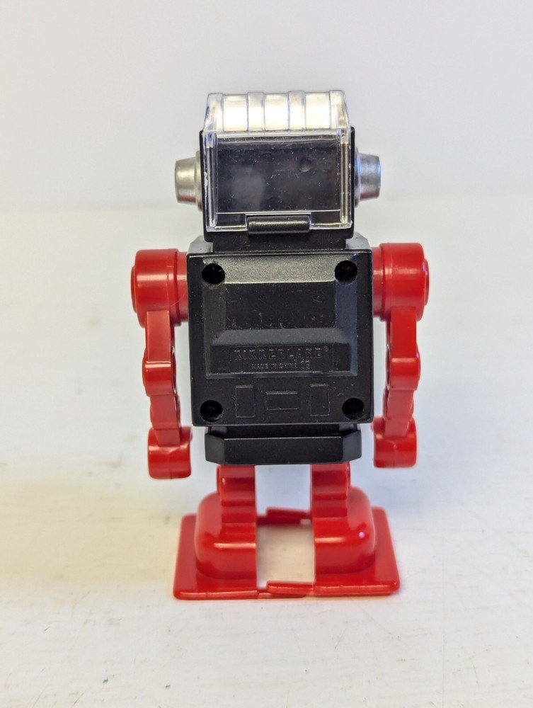 Classic 3.75" WALKING ROBOT - Plastic Pencil Sharpener / Kikkerland (KR)