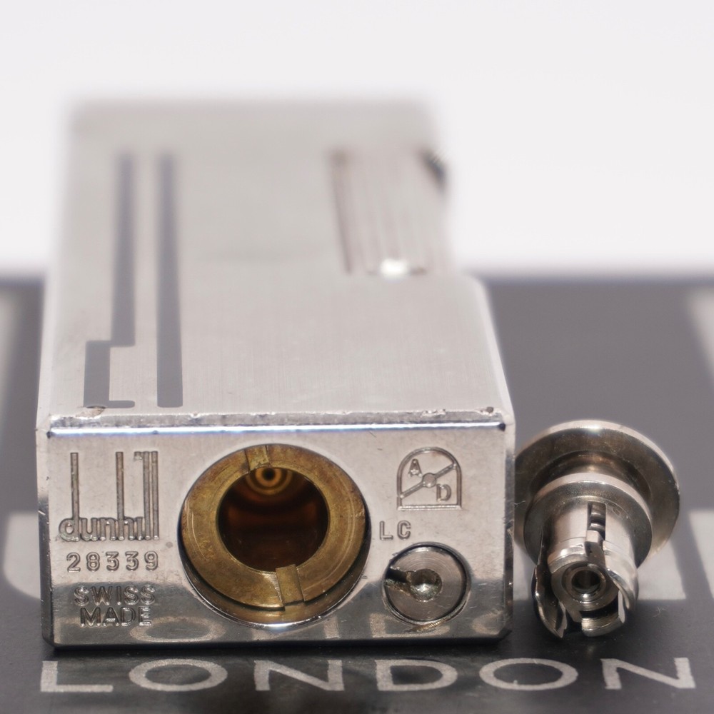 Limited edition item Dunhill lighter stainless d pattern_Ultrasonically cleaned