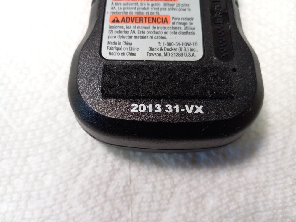 Black & Decker Stud Sensor SF100