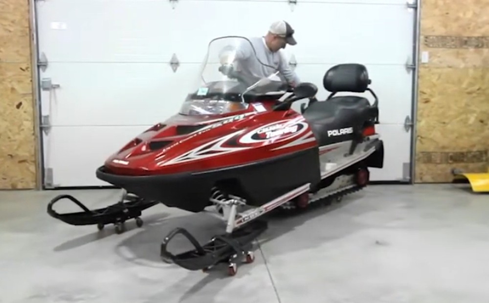 Snow Plow Blade / Snowmobile Dolly set