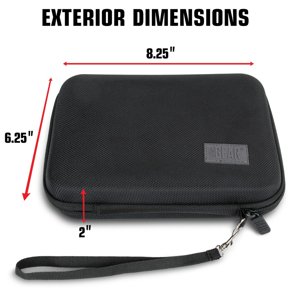 Forehead Thermometer Case with Protective Hard Shell Exterior