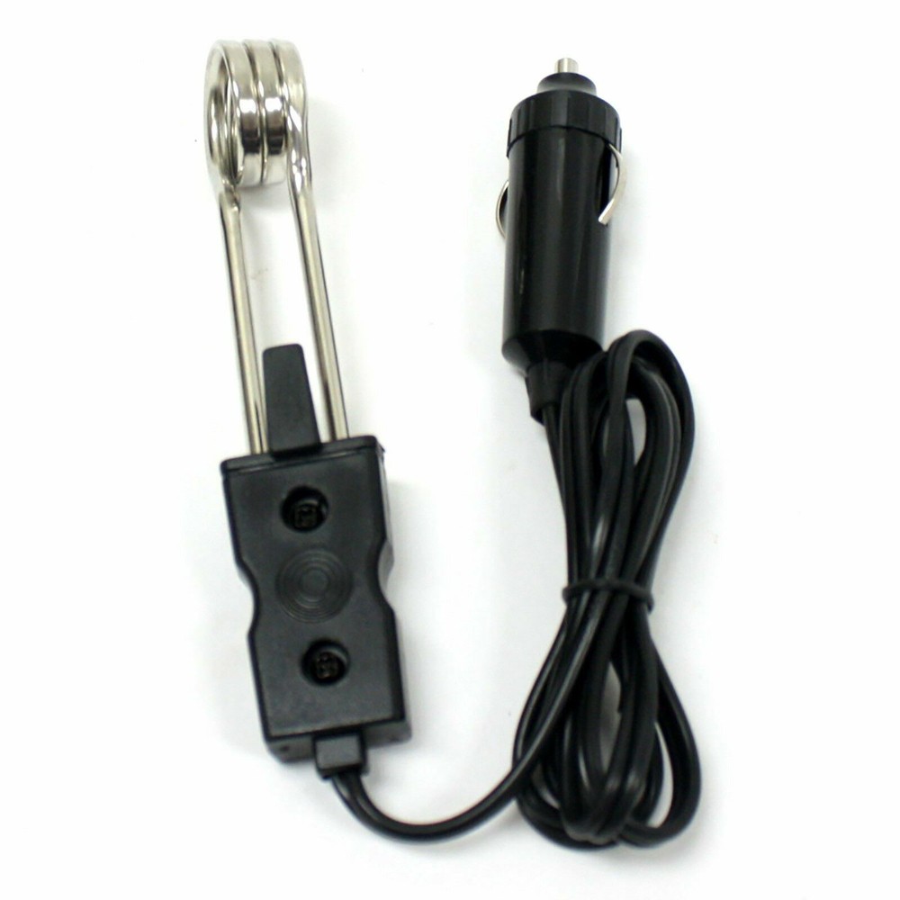 5" 12V Water Heater Boiler Element Portable Immersion Car Boil Coffee Tea Mug