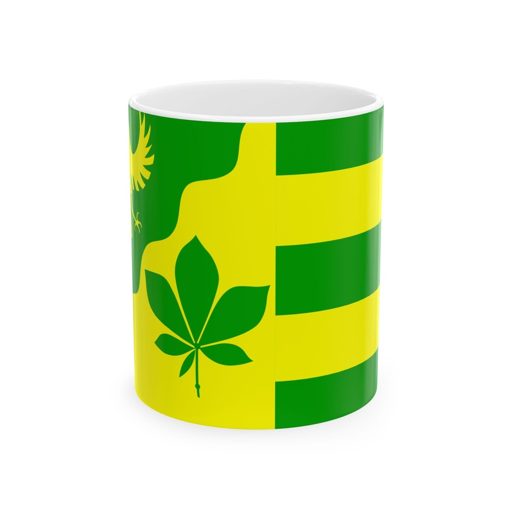 Flagge Dingen (Germany) White Coffee Mug
