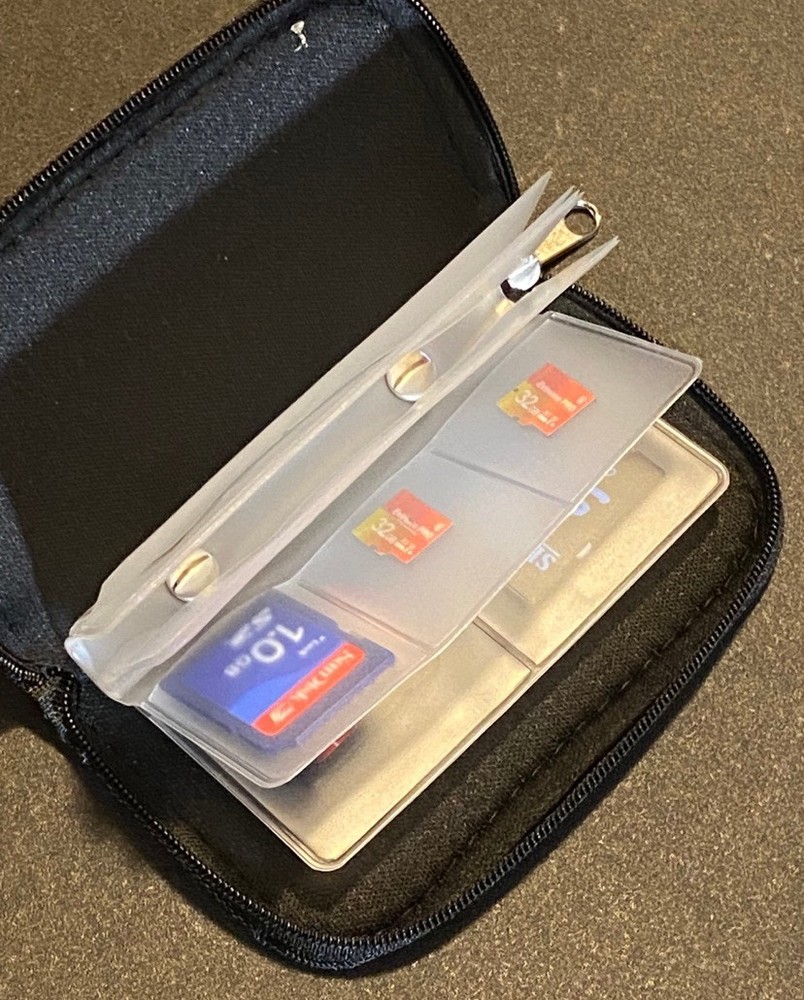 Memory Card Storage Case