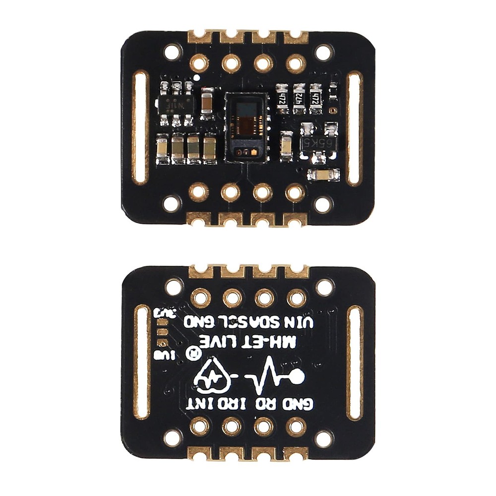 2Pcs Heart Rate Sensor Module MAX30102 Blood Oxygen Sensor Pulse Detection
