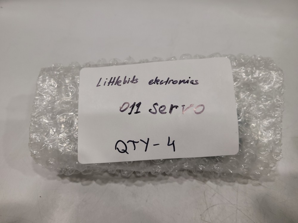 NEW!!! LITTLEBITS ELECTRONICS o11 servo