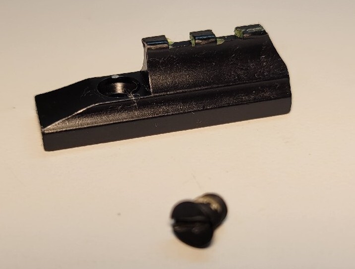 T/C Black Diamond .50 Cal. Muzzleloader Front Sight With Screw (U)