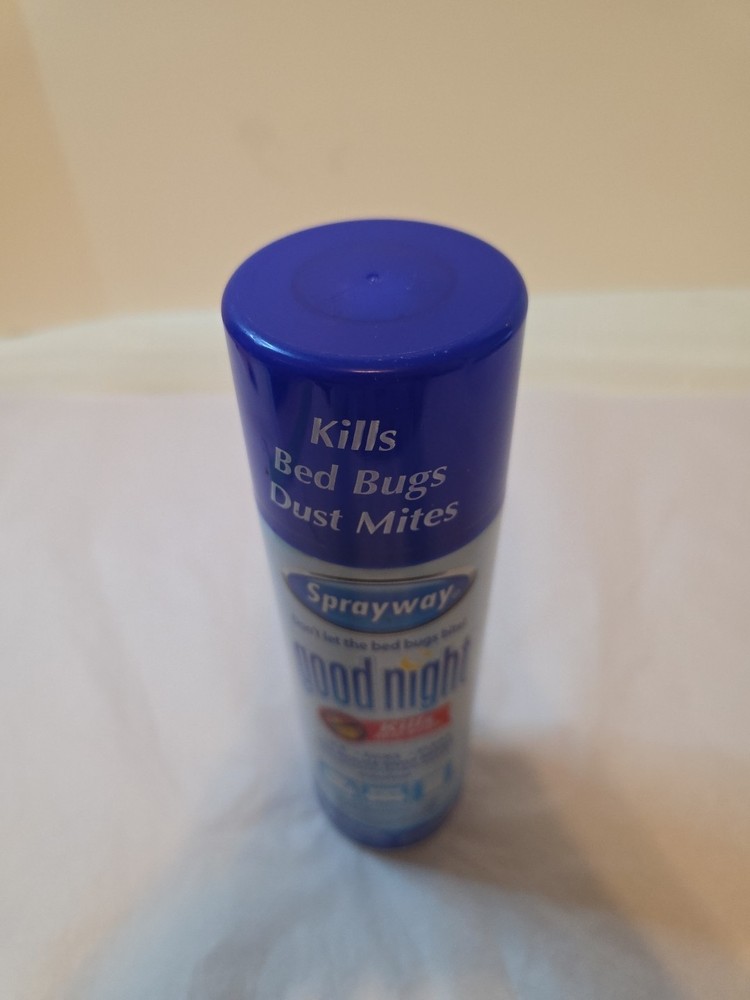 Bed Bug spray Killer Kill bedbug lice dust mite tick flea SPRAYWAY Good Night Lb