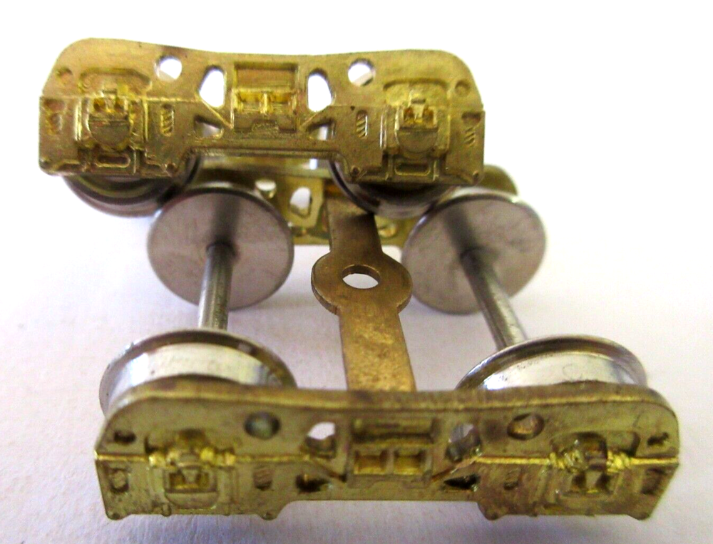 HO SCALE 4 WHEEL BRASS TRUCKS