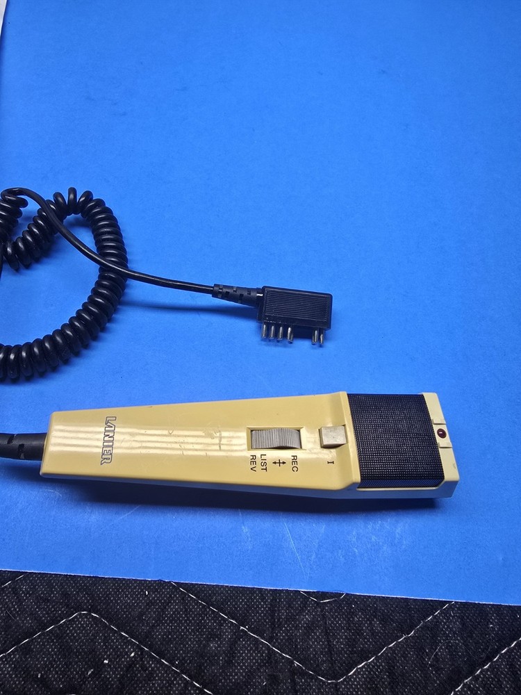 LAINIER HARRIS HAND DICTATION MICROPHONE