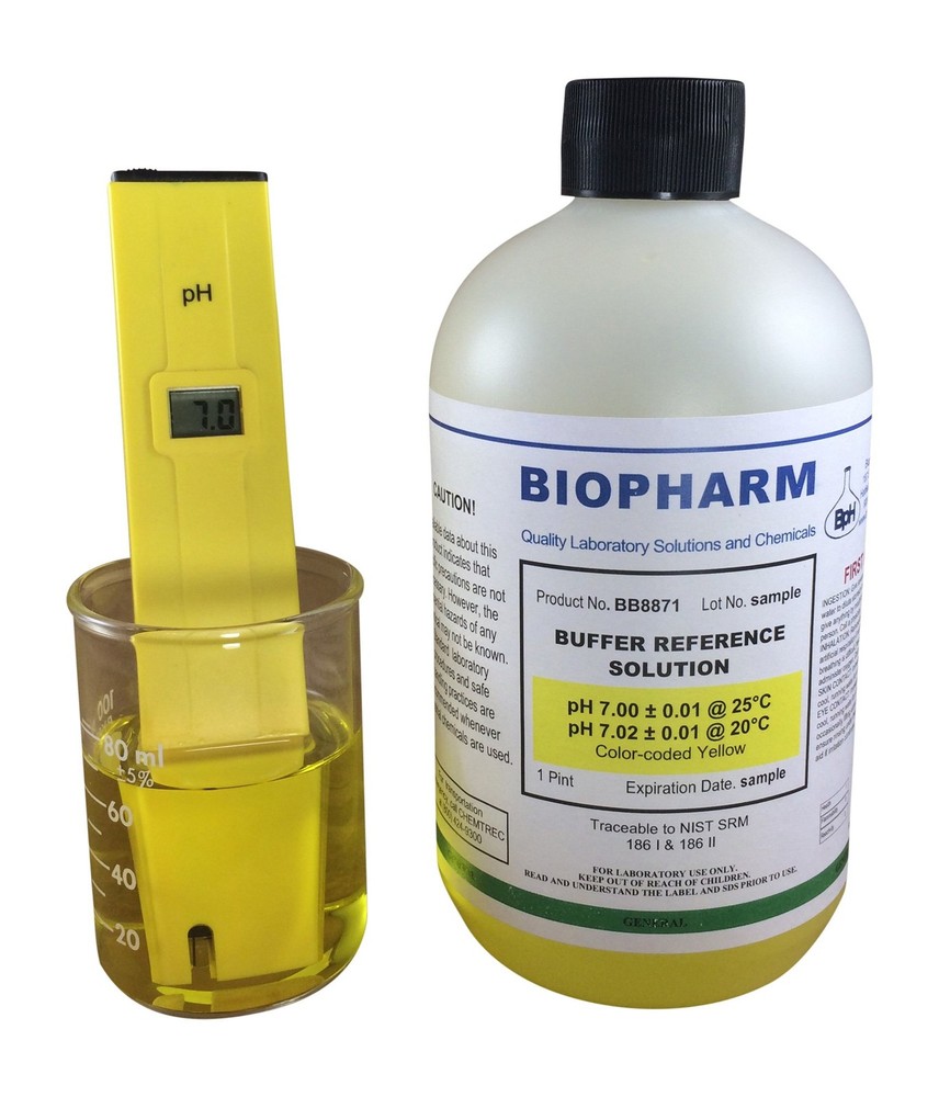 pH Buffer Calibration Solution 3-Pack: 4.00, 7.00, 10.00 Buffers —...