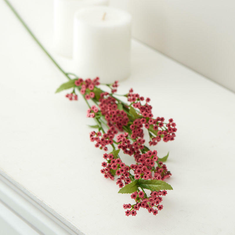 Mauve Artificial Wildflower Spray | 6 Pieces