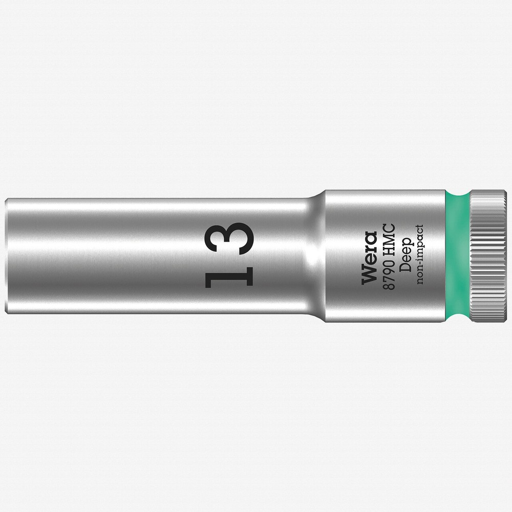 Wera 004553 Deep Socket, 13 x 1/2"