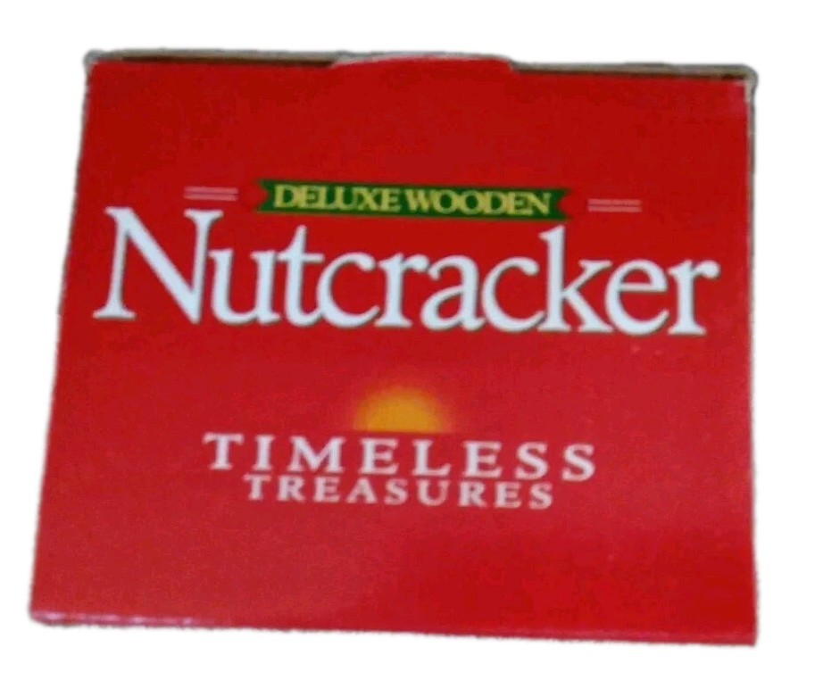 Timeless Treasures 15" Nutcracker Individually Crafted Original Packing