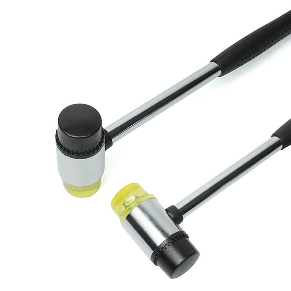 Rubber Mallet, Mini Double Head Rubber Mallet, Soft Face Mallet Double Head Mallet Rubber...