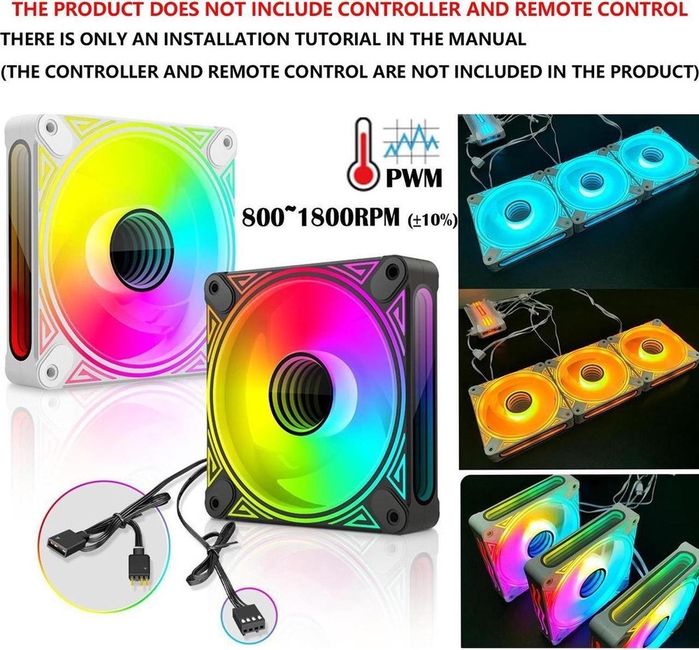 360mm Radiator ARGB CPU Liquid Cooler Water Cooler w Temperature Display Screen