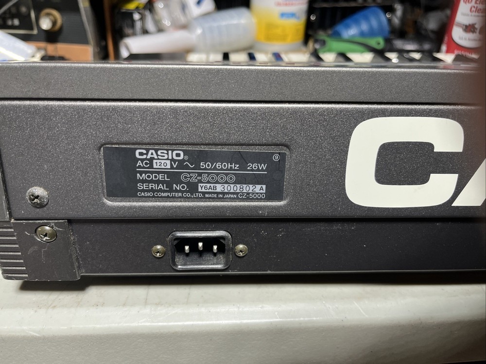 Casio CZ-5000 Keyboard Synthesizer, 61 Key
