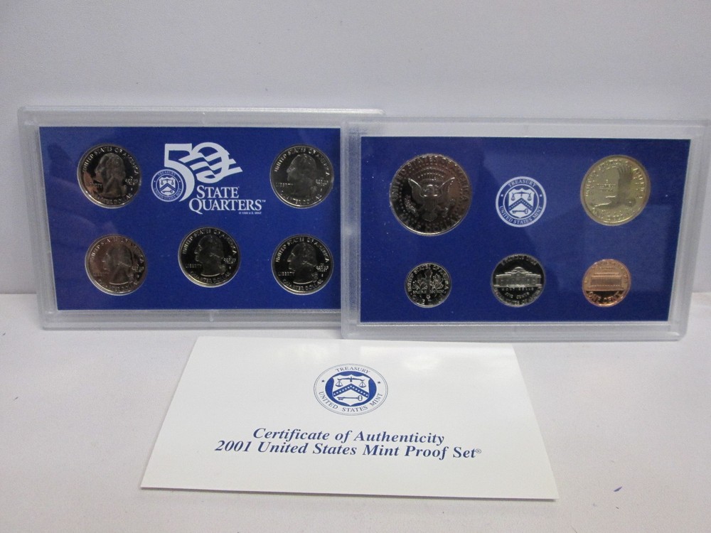 2001 US Mint Proof Set