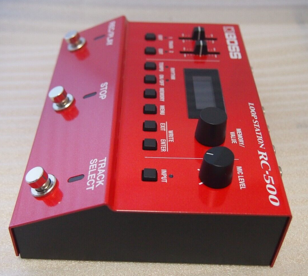 BOSS RC-500 Loop Station Looper Sequencer Effect Pedal Numerous Rhythm Patterns