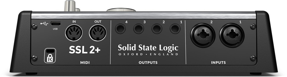 Solid State Logic SSL2+-MKII 32-Bit 192kHz 2x4 USB-C Audio Interface