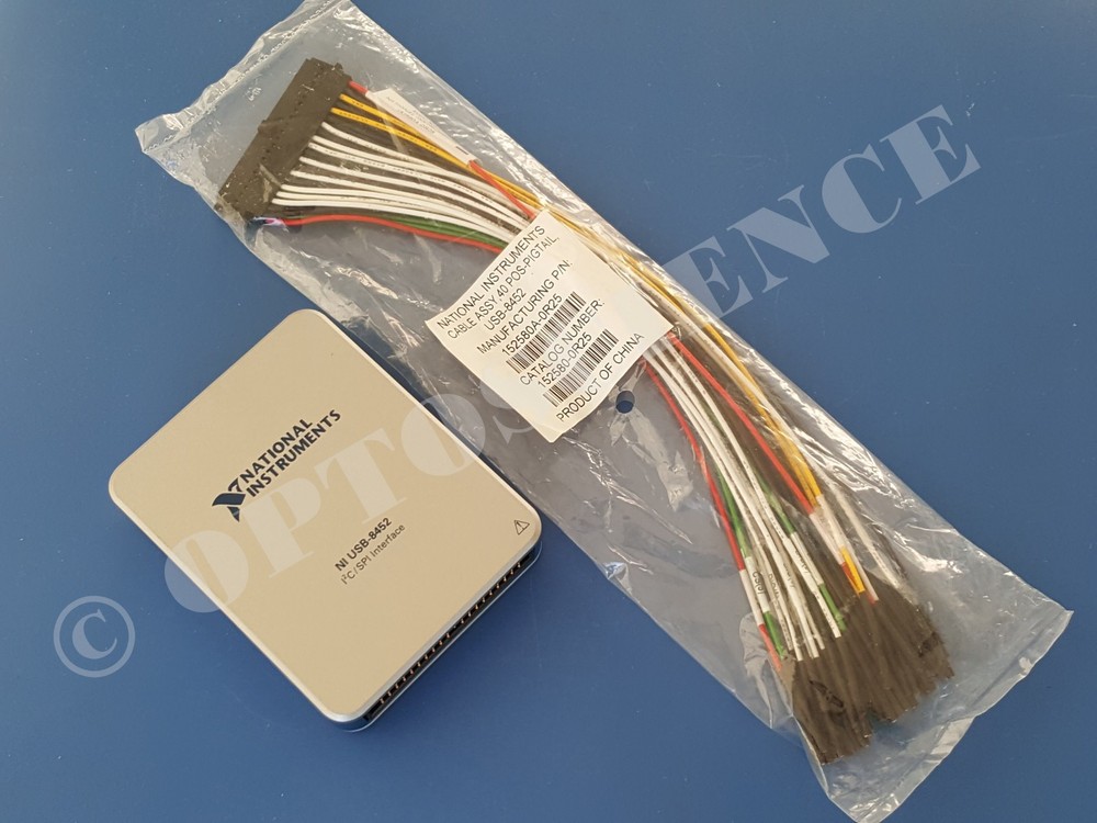 National Instruments NI USB-8452 I2C/SPI Interface Device with Cable