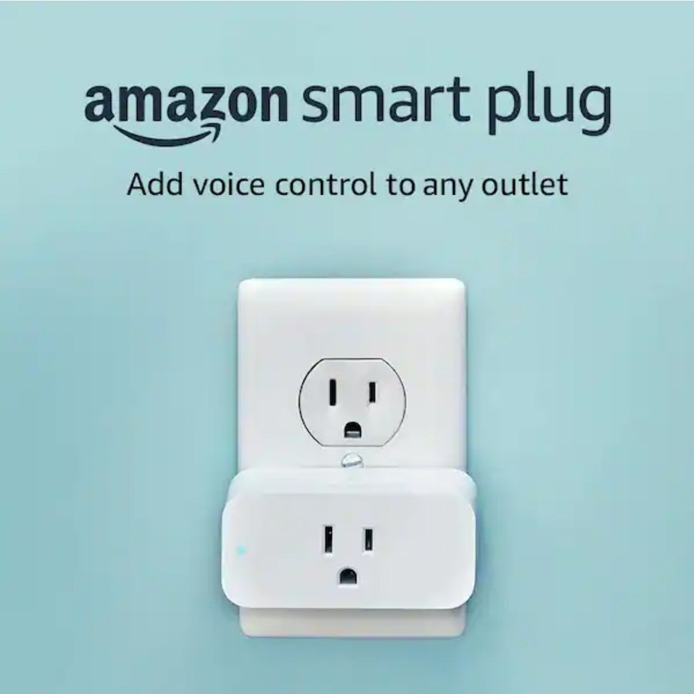 Amazon Smart Plug White Alexa Voice Control