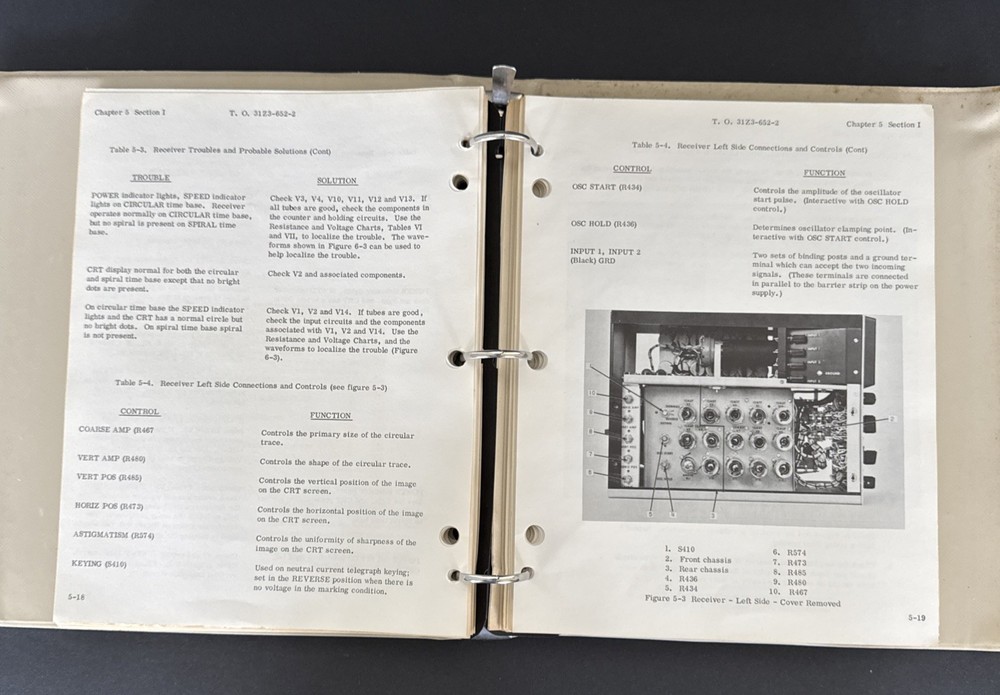 Radiation Inc Technical Manual Engineering Installation Tech Control Center 1961