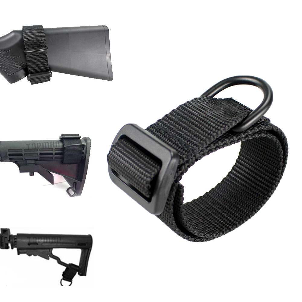 Universal Tactical Rifle Sling Shotgun Gun Straps with D-Ring Loop Adjustable