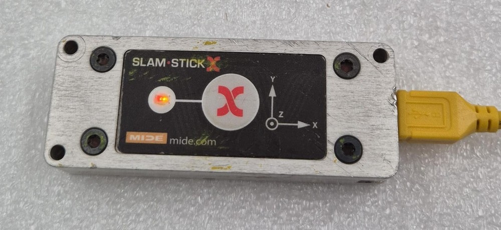 MIDE SLAM STICK X VIBRATION & SHOCK DATA LOGGER USB LOG **AS-IS**