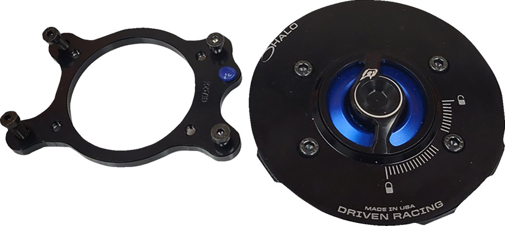 DRIVEN RACING Fuel Cap Base - Black - Yamaha DHFCB-YA02