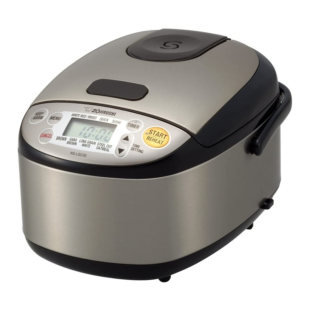 Zojirushi Micom 3-Cup Compact Size, Multiple Settings, Stainless Steel Built-In